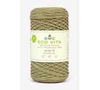DMC Garn Fil Nova Vita 4 – Coton recyclé 250 g – Kaki – Macramé, Crochet, Tricot