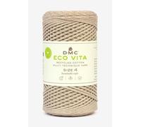 DMC - Coton recyclé Eco Vita 4 | Fil de coton recyclé - Étiquettes à planter | 250 g - 200 m