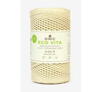 DMC - Coton recyclé Eco Vita 4 | Fil de coton recyclé - Étiquettes à planter | 250 g - 200 m