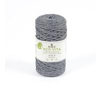DMC Garn – Fil Coton recyclé Eco Vita 4 Métallisé – 250 g / 200 m – Étiquettes à planter