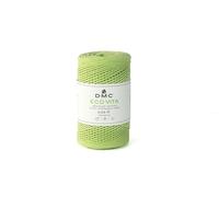 DMC Coton recyclé macramé ECO Vita 4 (250gr) certifié Oeko-Tex. Color : 138 Lime