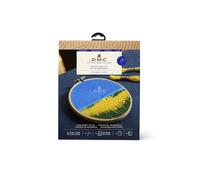 DMC – Kit de broderie Champs de tournesols Victoria Rose Richards – Niveau intermédiaire – 12,5 cm