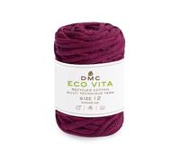 DMC - Eco Vita 12 | Fil de coton recyclé - 4 mm de grosseur avec un aspect « cordonnet » | 250 g- 55 m