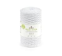 DMC - Eco Vita 4 | Fil de coton recyclé - Étiquettes à planter | 250 g - 200 m