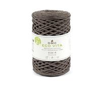 DMC - Eco Vita 4 | Fil de coton recyclé - Étiquettes à planter | 250 g - 200 m