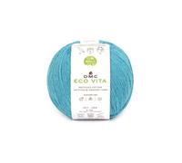DMC - Eco Vita fil de coton recyclé tricot et crochet, fil tubulaire 100% recyclé | Idéal pour le tricot et le crochet | 100 g- 250 m