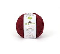 Fil de coton recyclé ECO VITA pour tricot et crochet - 100GR - DMC(...) - 55 Framboise 55 Framboise G
