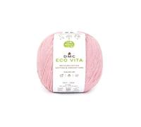 DMC - Eco Vita fil de coton recyclé tricot et crochet, fil tubulaire 100% recyclé | Idéal pour le tricot et le crochet | 100 g- 250 m