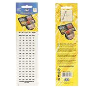DMC - Étiquette autocollantes n° de coloris MOULINÉ, 650 petites étiquettes pré-imprimées - Ranger ses fils à broder | Accessoire de rangement pratique et indispensable