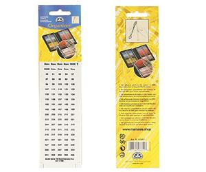 DMC - Étiquette autocollantes n° de coloris MOULINÉ, 650 petites étiquettes pré-imprimées - Ranger ses fils à broder | Accessoire de rangement pratique et indispensable