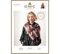 DMC Fiche Tricot Brio Modèle Châle 60 x 200 cm - Taille Unique