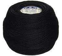 DMC Fil à Crocheter Coton Crochet Cébélia taille 30 - 563 mètres - Noir