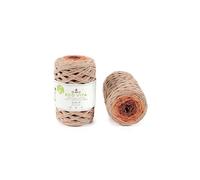DMC Garn – Fil à tricoter Nova Vita 4 – Coton recyclé – 250 g – Orange chiné