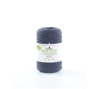DMC - Fil Coton Recy co Vita 4mm 250g Col. 077 bleu