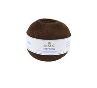 DMC Fil Petra, 100% Coton, Marron foncé, Taille 5