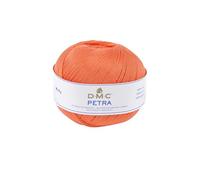 DMC Fil Petra, 100% Coton, Orange, Taille 5