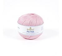 DMC Garn Fil Petra 100% coton, grosseur 5, rose — 4 pelotes 100 g