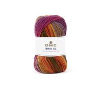 Pelote de Laine BRIO XL - 100g - DMC : Laine Épaisse Multicolore pour l'Hiver(...) - 405 Multicolore 405 Multicolore G