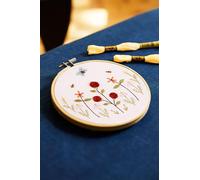 DMC - Fleurs du jardin par Aurora Menendez Kit broderie intermédiaire