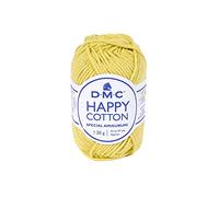 Pelote de 20Gr - coton spécial Amigurumi HAPPY COTTON - PPSC - Oeko Tex- Dmc 771 Jaune - 771 Jaune 771 Jaune