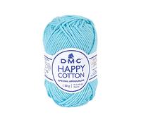 DMC Garn - Fil Happy Cotton Spécial Amigurumi - 100% coton, très doux - Pelote 20 g (43 m)