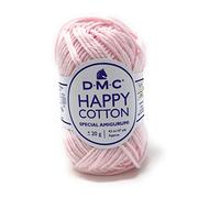 Pelote de 20Gr - coton spécial Amigurumi HAPPY COTTON - PPSC - Oeko Tex- Dmc(...) - 763 Rose 763 Rose G