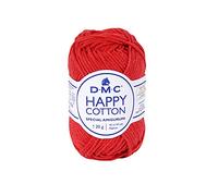 DMC - Happy Cotton - Spécial Amigurumi - 100% coton - Très doux et agréable à utiliser | Pelote de 20 g - 43 m | 49 coloris
