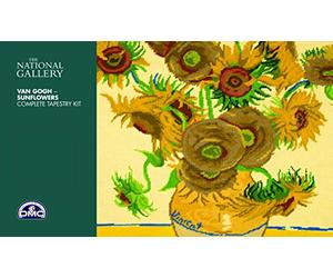 DMC Kit de Broderie National Gallery de - Tournesols - Van Gogh,.