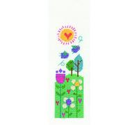 DMC Kit de Point de Croix 14 Fils Beautiful Day Marque-Page, Multicolore