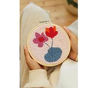 DMC - Kit punch needle - Fleurs délicates