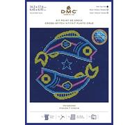 DMC Kit Signes du Zodiaque Poissons, Coloris Assortis