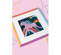 DMC - Kit tapisserie facile pour enfants La licorne arc-en-ciel