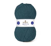 DMC Garn – Pelote Knitty 10 – Fil épais 100 g, parfait pour les débutants – Bleu (691)