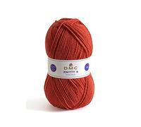 DMC - Knitty 4, fil synthétique de haute qualité | Moderne, léger et lavable en machine - Idéal pour la confection de vêtements, agréable à tricoter