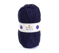 DMC - Knitty 4, fil synthétique de haute qualité | Moderne, léger et lavable en machine - Idéal pour la confection de vêtements, agréable à tricoter
