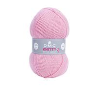 DMC - Knitty 4, fil synthétique de haute qualité | Moderne, léger et lavable en machine - Idéal pour la confection de vêtements, agréable à tricoter