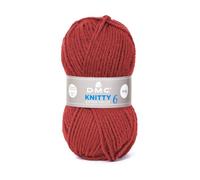 Fil à tricoter Knitty 6 - 100GR - DMC Just Knitting(...) - Rouge (779) Rouge (779)