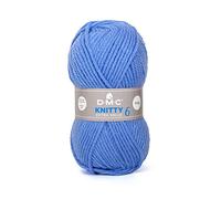 Fil à tricoter Knitty 6 - 100GR - DMC Just Knitting(...) - Bleu (969) Bleu (969)