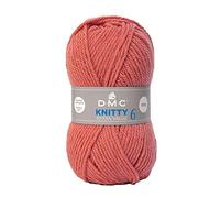 Fil à tricoter Knitty 6 - 100GR - DMC Just Knitting(...) - Rose (622) Rose (622)