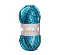DMC - Knitty Pop - chaud, léger et doux | Idéal pour la création de vêtements et d’accessoires de mode - 50 gr, 140 m