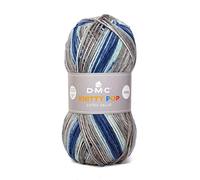DMC - Knitty Pop - chaud, léger et doux | Idéal pour la création de vêtements et d’accessoires de mode - 50 gr, 140 m