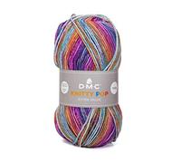 DMC - Knitty Pop - chaud, léger et doux | Idéal pour la création de vêtements et d’accessoires de mode - 50 gr, 140 m