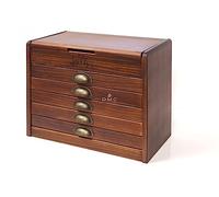 DMC La boîte de collection en bois comprend 500 fils de coton