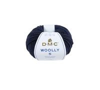 DMC Laine mérinos Woolly 5", Bleu foncé (173), 50 g