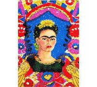 DMC - Le cadre de Frida Kahlo, kit au point de croix niveau avancé
