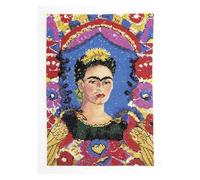 DMC - Le cadre de Frida Kahlo, kit au point de croix niveau avancé