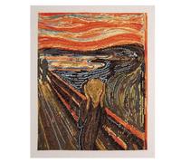 DMC - Le Cri d'Edvard Munch, kit au point de croix niveau avancé