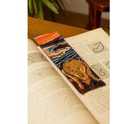 DMC - Le Cri d'Edvard Munch, kit de marque-page au point de croix niveau avancé