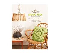 DMC - Livre Nova Vita N°2 - Crochet, tricot et macramé - 15 projets déco pour la maison | 75 pages, avec photos et pas-à-pas avec schémas faciles à réaliser