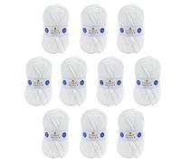DMC - Lot de 10 pelotes - Fil à tricoter Knitty 4 | Pelotes de 50 g - 140 m